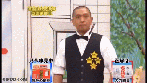 Man In Tuxedo Next To Noodles Sign GIF