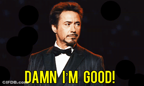 Man In Tuxedo Saying Damn I'm Good GIF