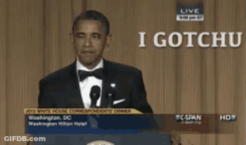 Man In Tuxedo Saying I Gotchu GIF