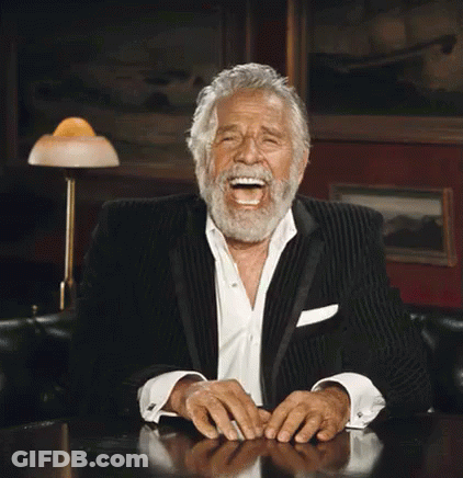 Man In Tuxedo Saying I'm Funny GIF