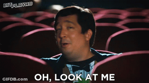Man In Tuxedo Saying Oh Look At Me GIF