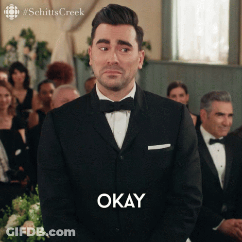 Man In Tuxedo Saying Okay GIF