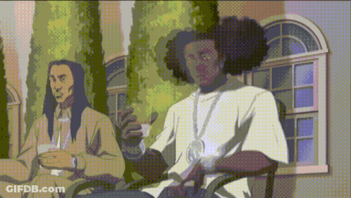 Man In Tuxedo Says Really On SNL Poster GIF