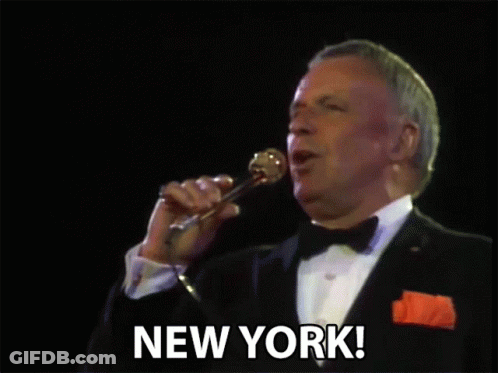 Man In Tuxedo Singing Microphone New York GIF