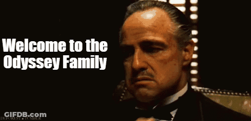 Man In Tuxedo Welcome To The Odyssey Family GIF