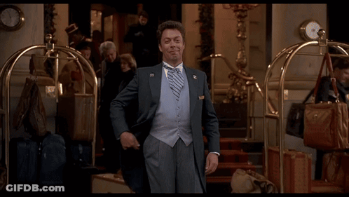 Man In Tuxedo With 88 Pin GIF