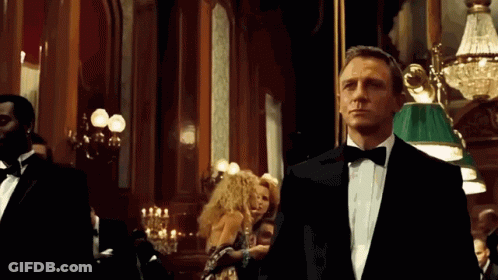 Man In Tuxedo With Bow Tie GIF
