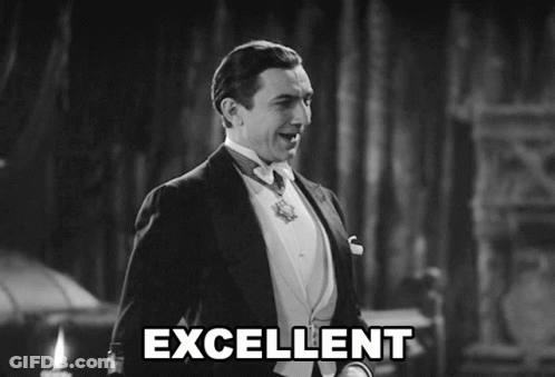 Man In Tuxedo With Excellent GIF