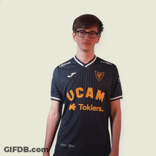 Man In UCAM Tokiers Jersey GIF