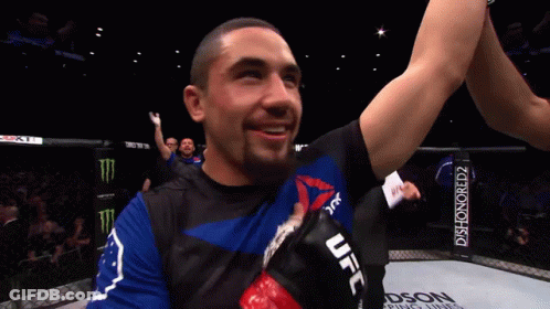 Man In UFC Shirt High Fiving Another Man GIF
