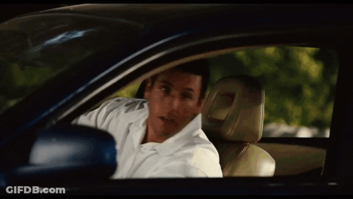 Man In Under Armour Shirt Hands Up GIF