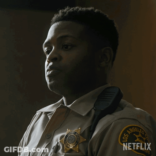 Man In Uniform Saying Thats Right Netflix GIF