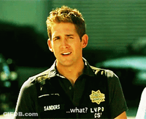 Man In Uniform With Name Sanders GIF