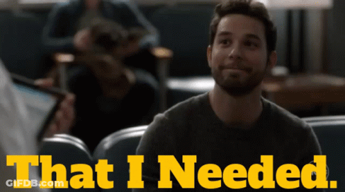 Man In Waiting Room Saying That I Needed GIF