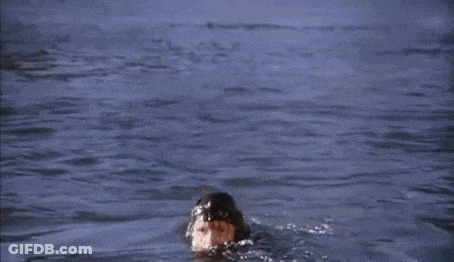 Man In Water Missing Action GIF
