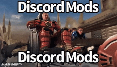 Man In Wheelchair With Discord Mods GIF