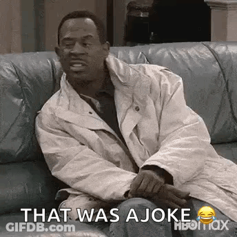 Man In White Coat Making Funny Face GIF