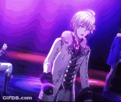 Man In White Coat On Stage GIF