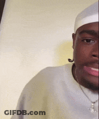 Man In White Hat And Necklace GIF
