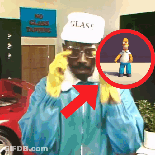 Man In White Hat Saying Glass Talking On Cell Phone GIF
