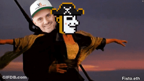Man In White Hat With VS GIF
