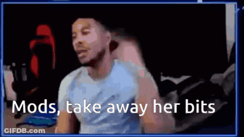 Man In White Head Scarf On Street GIF