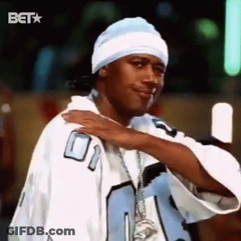 Man In White Headband And Shirt Hand On Shoulder GIF