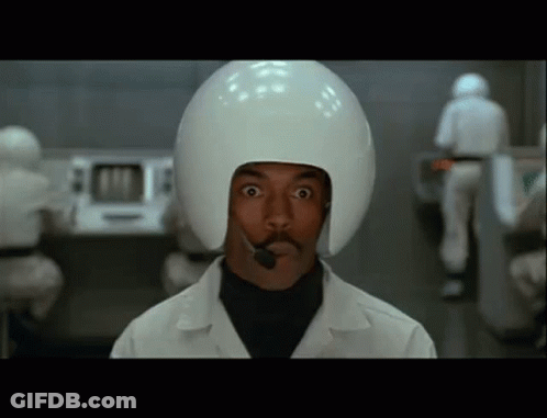 Man In White Helmet With Microphone GIF