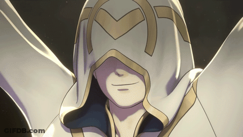 Man In White Hood GIF