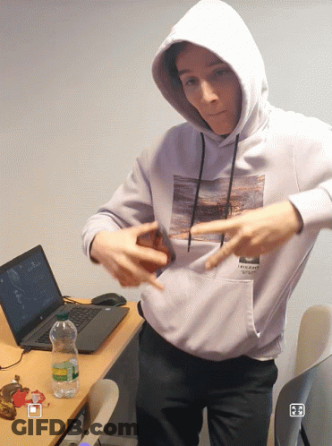 Man In White Hoodie Saying Freedom GIF