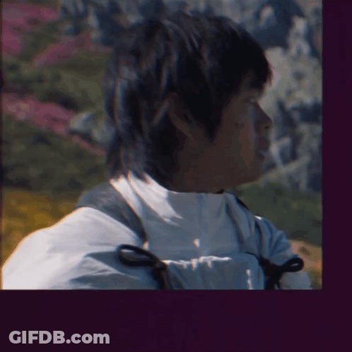Man In White Jacket With Black Shoulder Strap GIF