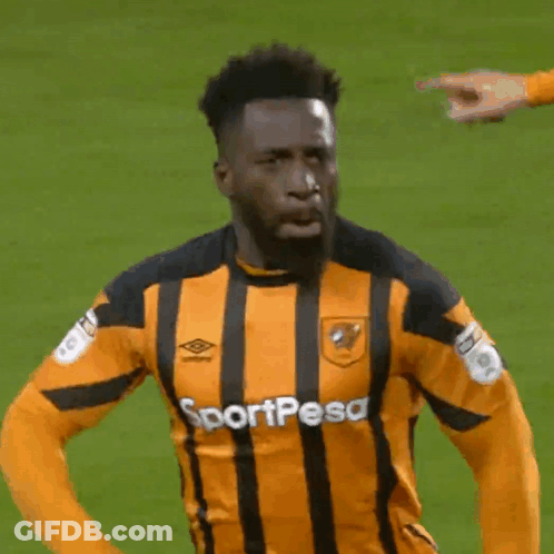 Man In White Jersey Kingston Communications GIF
