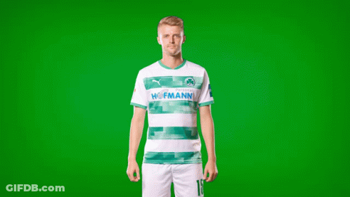 Man In White Jersey Number 15 GIF