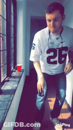 Man In White Jersey Number 25 GIF