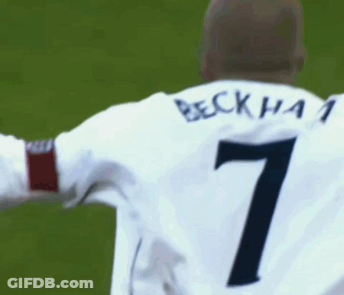 Man In White Jersey Number 7 He's Done It GIF