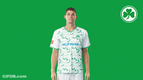 Man In White Jersey Number 9 GIF