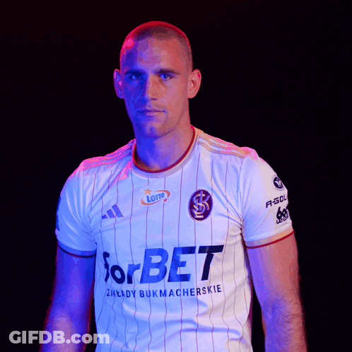 Man In White Jersey Saying Forbet GIF