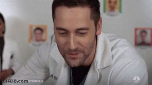 Man In White Lab Coat GIF