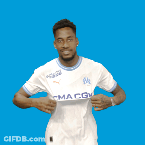 Man In White Parions Sport Shirt GIF