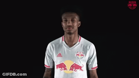 Man In White Red Bull Jersey GIF