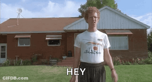 Man In White Shirt And Black Shorts GIF