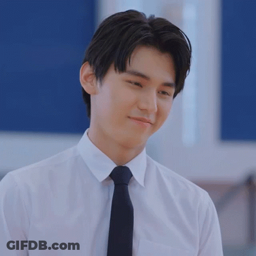 Man In White Shirt And Black Tie GIF