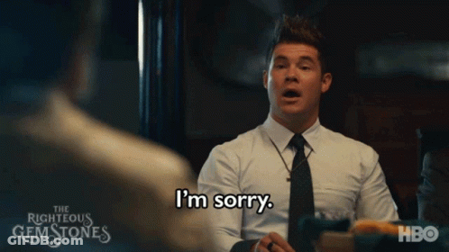 Man In White Shirt And Black Tie Saying F*ck You GIF