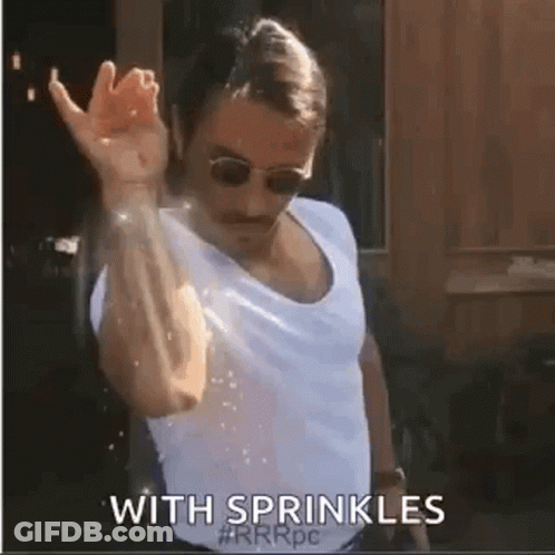 Man In White Shirt And Sunglasses Raising Hand GIF