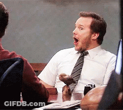 Man In White Shirt And Tie Talking GIF