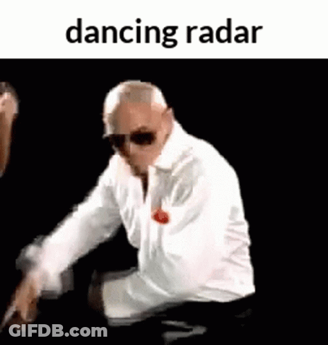 Man In White Shirt Dancing GIF