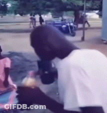 Man In White Shirt Drinking Bottle GIF