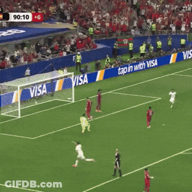 Man In White Shirt Giving Middle Finger Soccer Match GIF