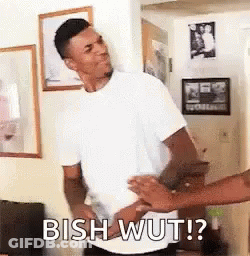Man In White Shirt Hands On Hips Woman Holding Waist GIF