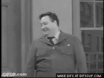 Man In White Shirt Hands Up Saying I Knew It GIF